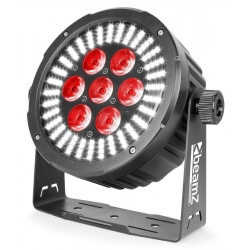 Reflektor PAR LED RGBAW UV 7x 12W BeamZ BAC502